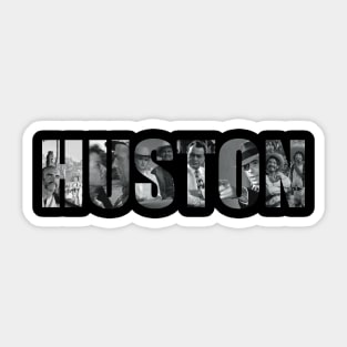 John Huston Sticker